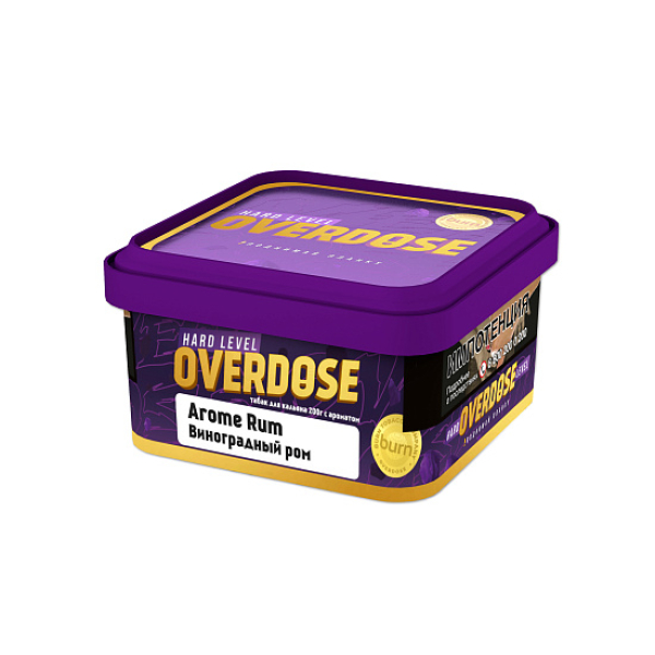 Табак OVERDOSE Aroma Rum 200 гр в Луганске