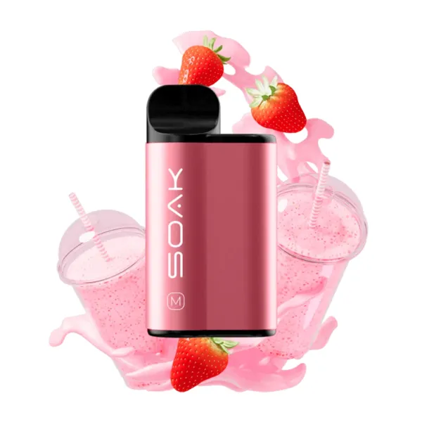 SOAK M Strawberry Cream dream (Клубничный милкшейк), 4000 тяг в Луганске
