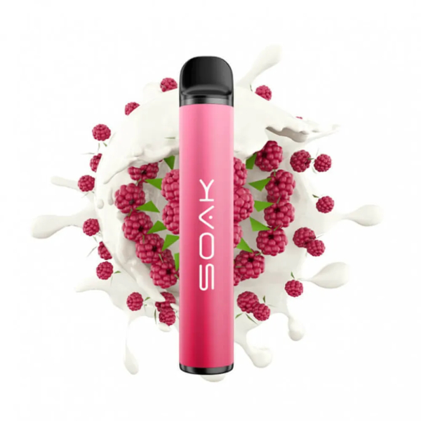 SOAK X Raspberry Yogurt (Малиновый йогурт), 1500 тяг в Луганске