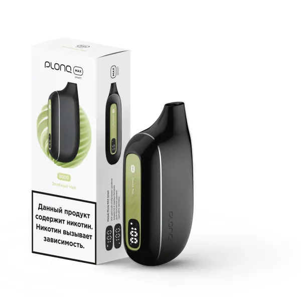 Plonq Max Smart Зеленый Чай (8000 Затяжек) 20 Мг в Луганске