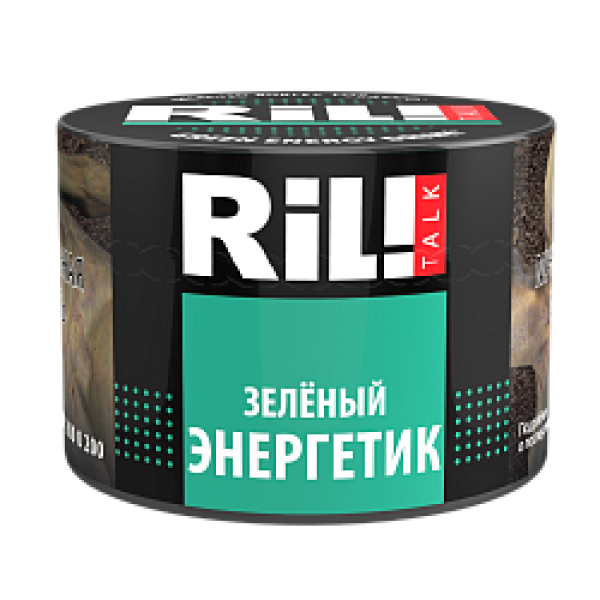 Табак RIL!TALK GREEN ENERGY DRINK (ЗЕЛЕНЫЙ ЭНЕРГЕТИК) 40 гр в Луганске