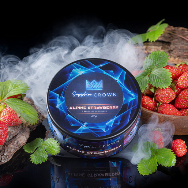 Табак Sapphire Crown Alphin Strawberry (Клубника) 100 гр в Луганске