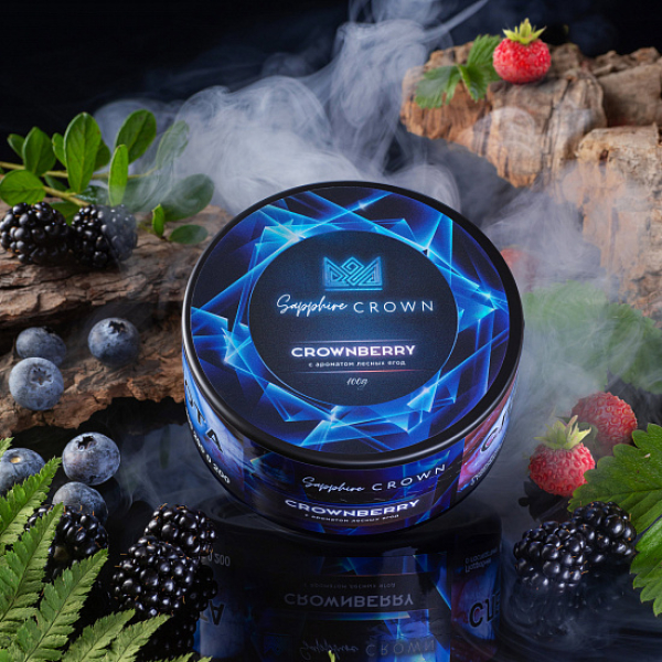 Табак Sapphire Crown Crownberry (Лесные Ягоды) 100 гр в Луганске