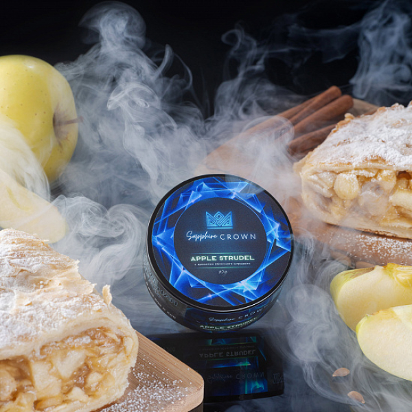 Табак Sapphire Crown Apple Strudel (Яблочный Штрудель) 25 гр в Луганске