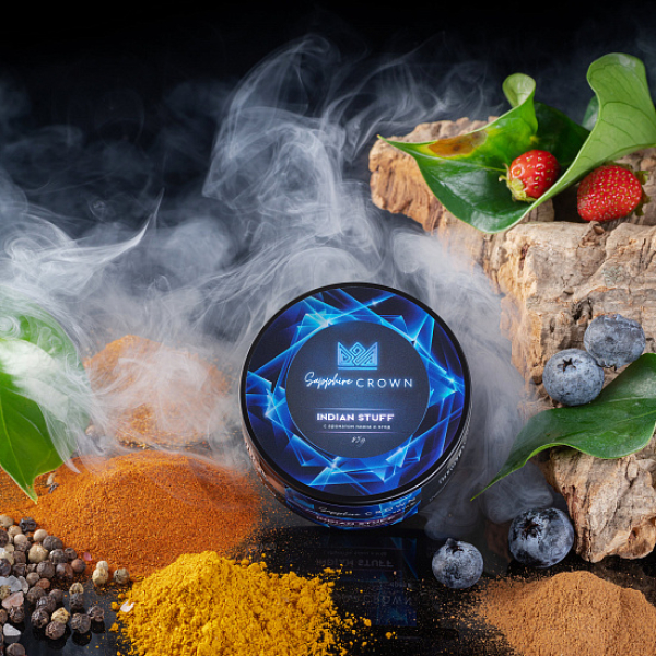 Табак Sapphire Crown Indian Stuff (Специи травянистость лесные ягоды) 25 гр в Луганске