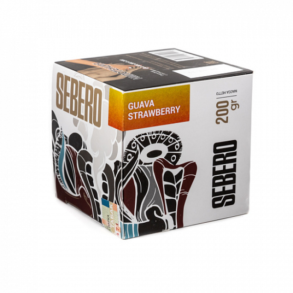 Табак SEBERO GUAVA STRAWBERRY 200 грамм в Луганске