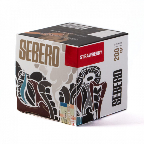 Табак SEBERO STRAWBERRY 200 грамм в Луганске
