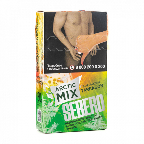 Табак SEBERO ARCTIC MIX TARRAGON 30 грамм в Луганске