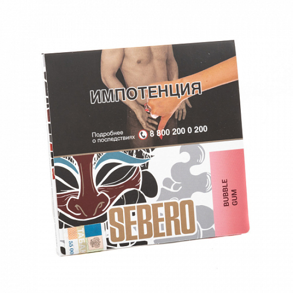 Табак SEBERO BUBBLE GUM 40 грамм в Луганске