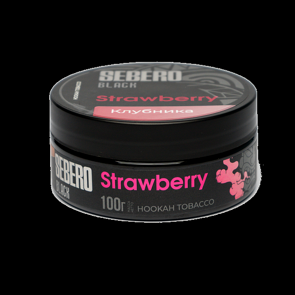 Табак SEBERO BLACK STRAWBERRY 100 гр в Луганске