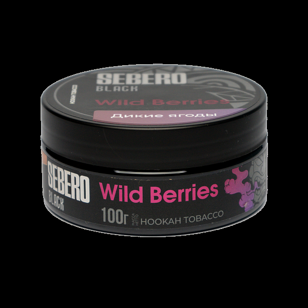 Табак SEBERO BLACK WILD BERRIES 100 гр в Луганске