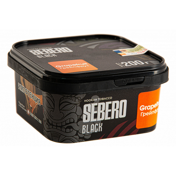 Табак SEBERO BLACK GRAPEFRUIT 200 гр в Луганске