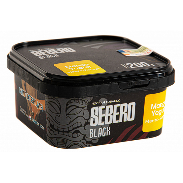 Табак SEBERO BLACK MANGO YOGURT 200 гр в Луганске