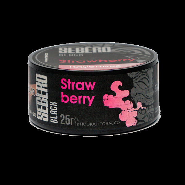 Табак SEBERO BLACK STRAWBERRY 25 гр в Луганске