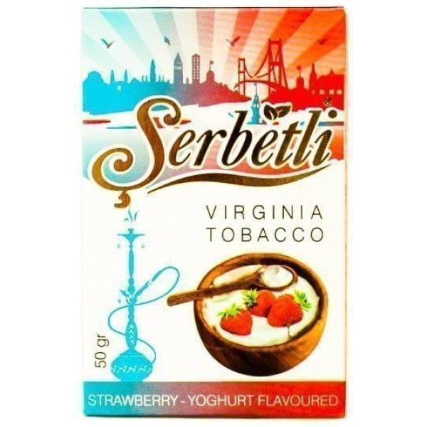 Табак Serbetli Strawberry Yoghurt 50 грамм в Луганске