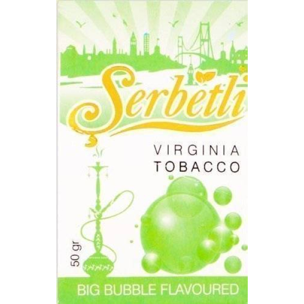 Табак Serbetli Big Bubble 50 грамм в Луганске