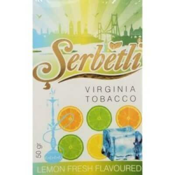 Табак Serbetli Lemon Fresh 50 грамм в Луганске