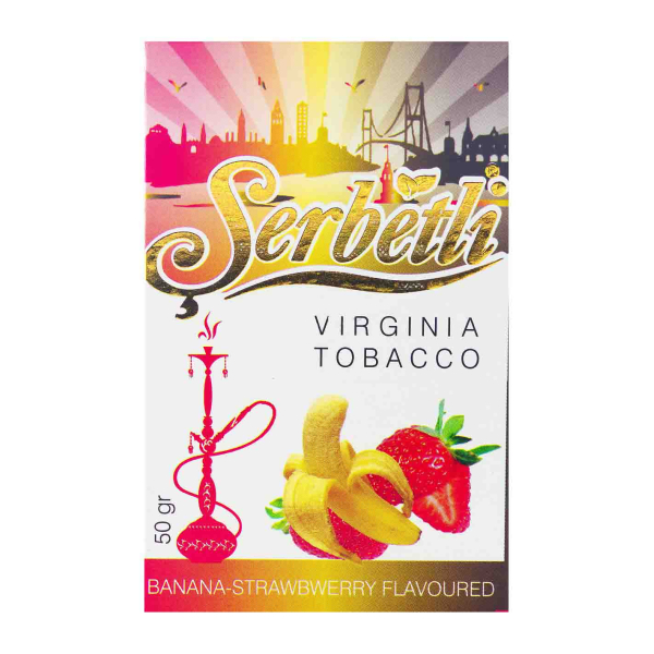 Табак Serbetli Банан с клубникой 50 гр в Луганске