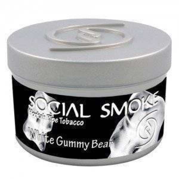Табак Social Smoke White Gummy Bear 250 грамм в Луганске