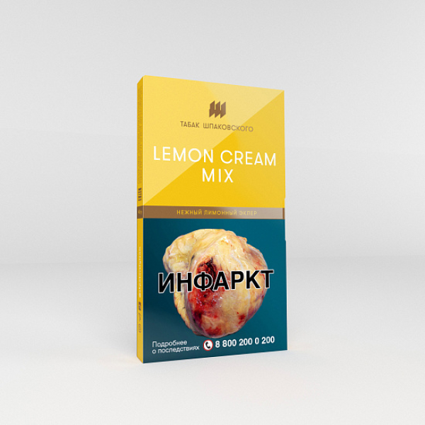 Табак Шпаковского Lemon Cream Mix (Лимонный эклер) 40 гр в Луганске