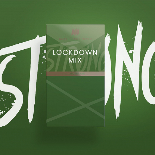 Табак Шпаковского Strong Lockdown mix (Алтайский чай) 40 гр в Луганске