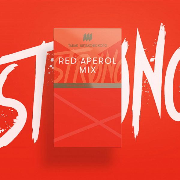 Табак Шпаковского Strong Red Aperol mix (Красный Апероль) 40 гр в Луганске
