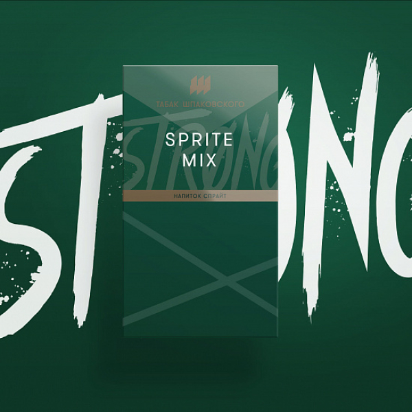 Табак Шпаковского Strong Sprite Mix (Напиток Спрайт) 40 гр в Луганске