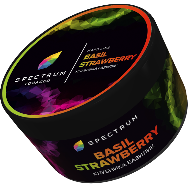Табак Spectrum Hard BasilStrawberry 200 грамм в Луганске