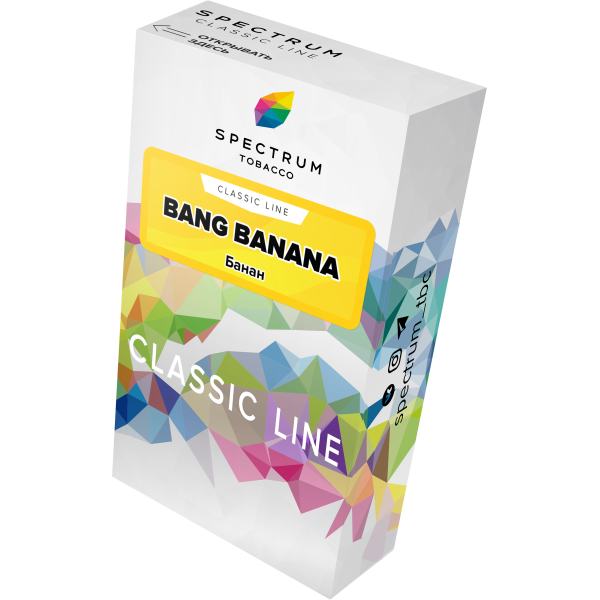Табак Spectrum Classic bang banana 40 грамм в Луганске