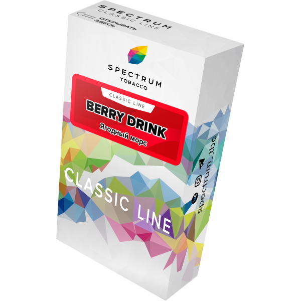 Табак Spectrum Classic berry drink 40 грамм в Луганске
