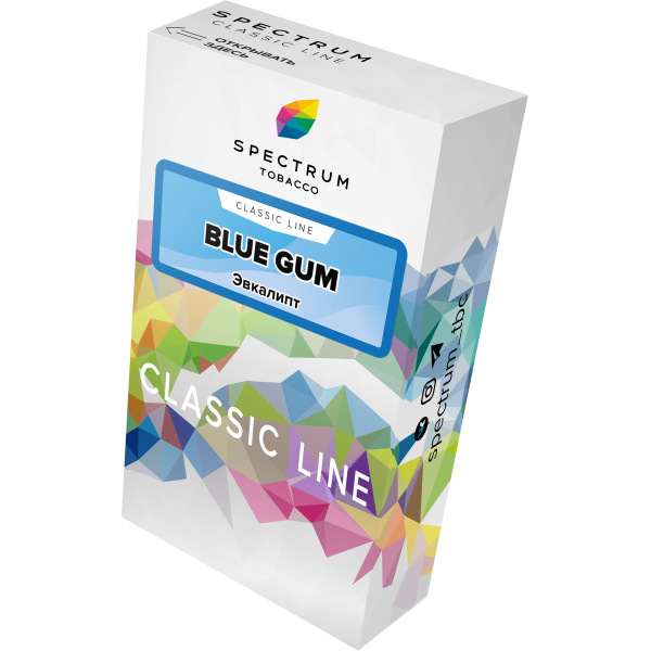 Табак Spectrum Classic blue gum 40 грамм в Луганске
