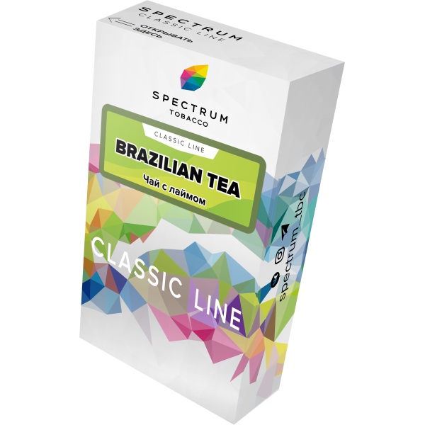 Табак Spectrum Classic brazilian tea 40 грамм в Луганске
