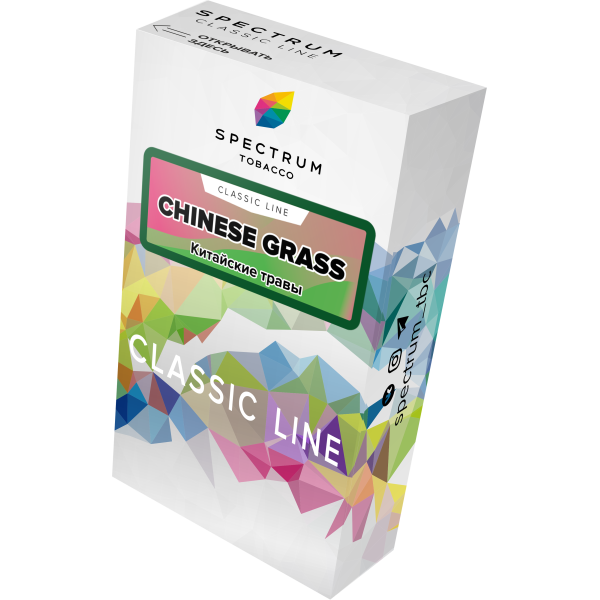 Табак Spectrum Classic chinese grass 40 грамм в Луганске