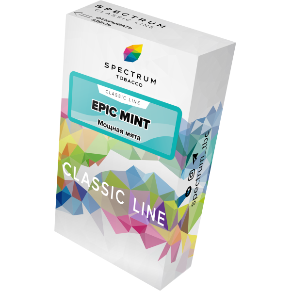 Табак Spectrum Classic epic mint 40 грамм в Луганске