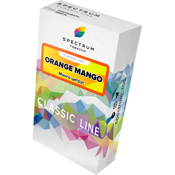 Табак Spectrum Classic orange mango 40 грамм в Луганске
