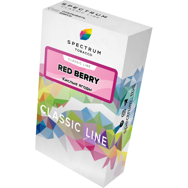 Табак Spectrum Classic red berry 40 грамм в Луганске