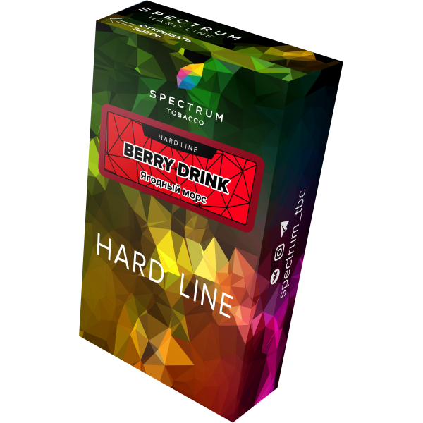 Табак Spectrum Hard berry drink 40 грамм в Луганске
