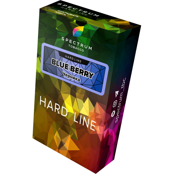 Табак Spectrum Hard blue berry 40 грамм в Луганске