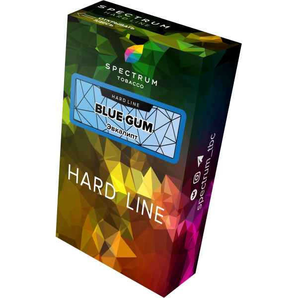 Табак Spectrum Hard blue gum 40 грамм в Луганске