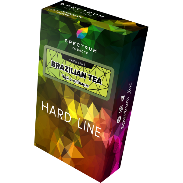 Табак Spectrum Hard brazilian tea 40 грамм в Луганске