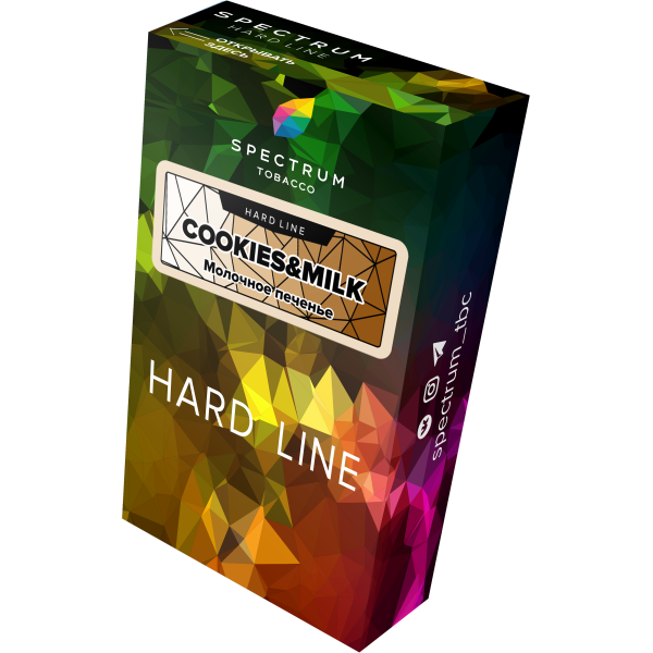 Табак Spectrum Hard cookies milk 40 грамм в Луганске