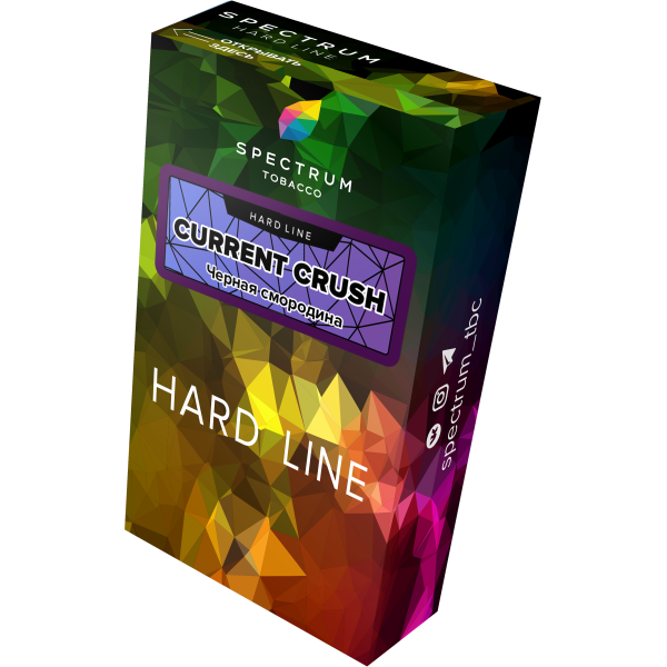 Табак Spectrum Hard current crush 40 грамм в Луганске
