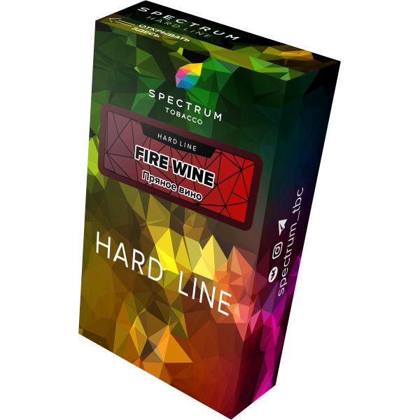 Табак Spectrum Hard fire wine 40 грамм в Луганске
