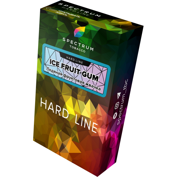 Табак Spectrum Hard ice fruit gum 40 грамм в Луганске