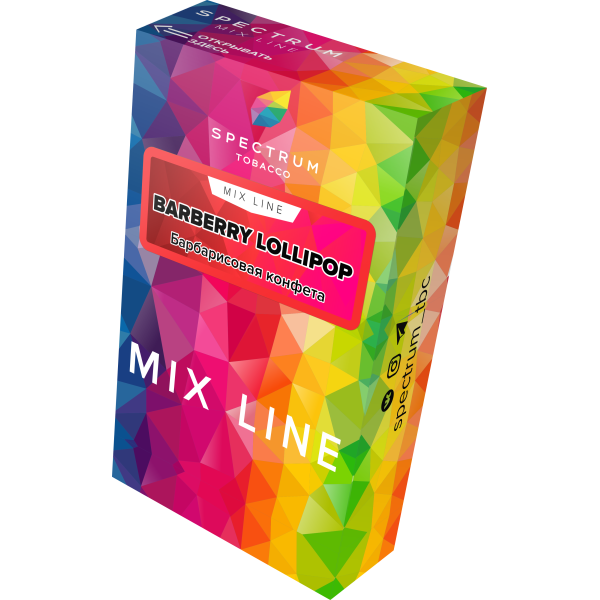 Табак Spectrum Mix Line Barberry Lollipop 40 грамм в Луганске