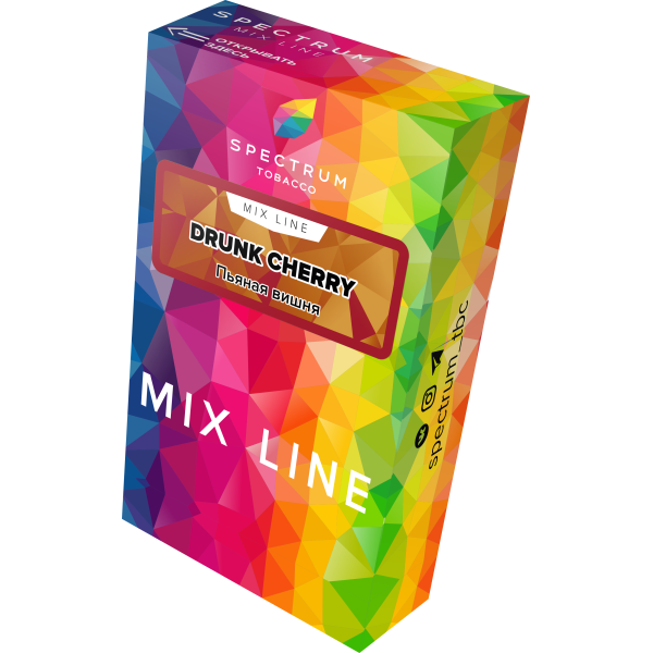 Табак Spectrum Mix Line Drunk Cherry 40 грамм в Луганске