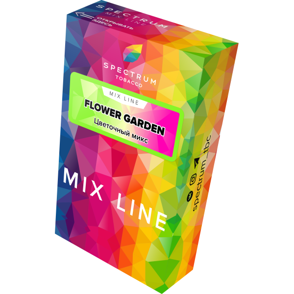 Табак Spectrum Mix Line Flower Garden 40 грамм в Луганске
