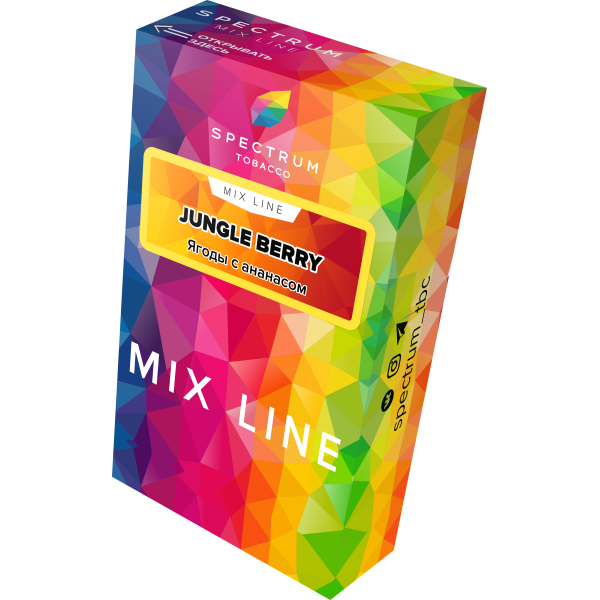 Табак Spectrum Mix Line Jungle Berry 40 грамм в Луганске