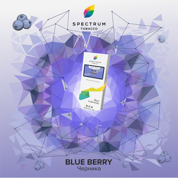 Табак Spectrum Classic Blue Berry 100 грамм в Луганске