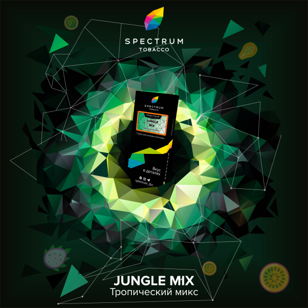 Табак Spectrum Hard Jungle Mix 100 грамм в Луганске